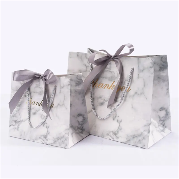 Marble Paper Bags